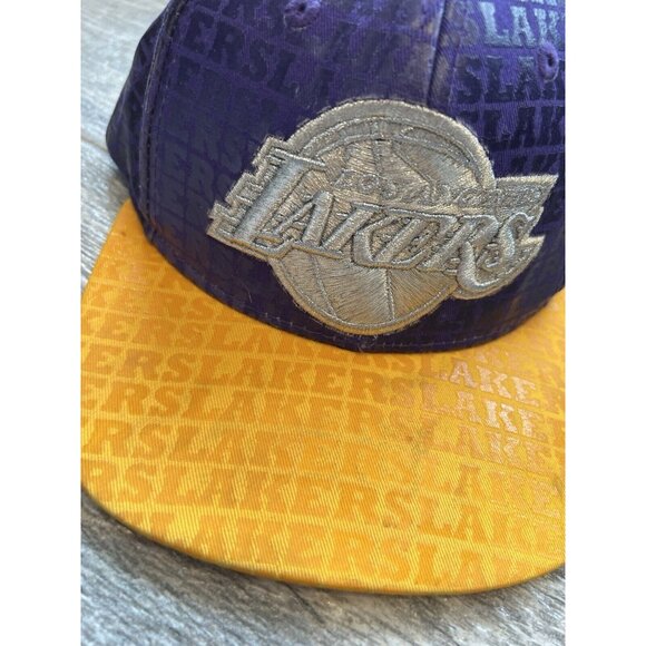 Los Angeles Lakers NBA Basketball Cap Youth Size Baseball Hat Snapback Adidas - Picture 2 of 12